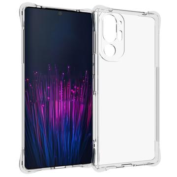 HTC U24 Pro Shockproof TPU Case - Transparent