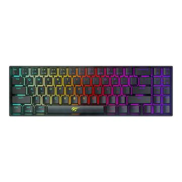 Havit Gamenote KB496L Mechanical Wirless Gaming Keyboard with RGB Light - Black