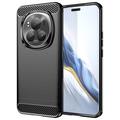 Honor Magic6 Pro Brushed TPU Case - Carbon Fiber - Black