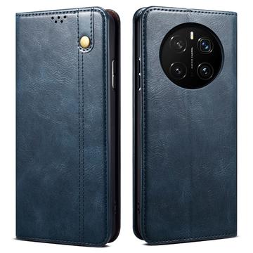 Honor Magic7 Pro Wallet Case with Magnetic Closure - Blue