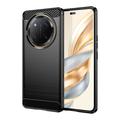 Honor X60 Pro Brushed TPU Case - Carbon Fiber - Black