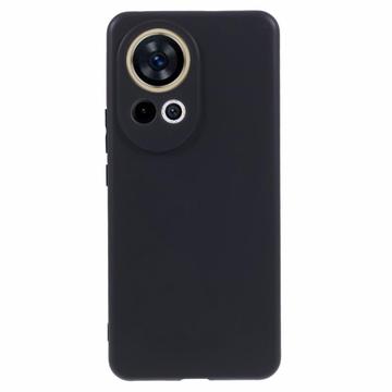 Huawei Nova 12 Pro Anti-Fingerprint Matte TPU Case - Black