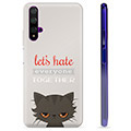 Huawei Nova 5T TPU Case - Angry Cat