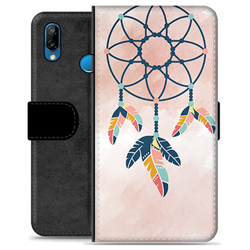 Huawei P20 Lite Premium Wallet Case - Dreamcatcher