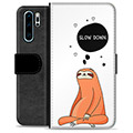 Huawei P30 Pro Premium Wallet Case - Slow Down