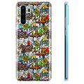 Huawei P30 Pro TPU Case - Graffiti