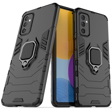 Samsung Galaxy M52 5G Hybrid Case with Ring Holder - Black