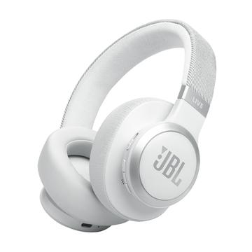 JBL Live 770NC Wireless Over-Ear Headphones - White