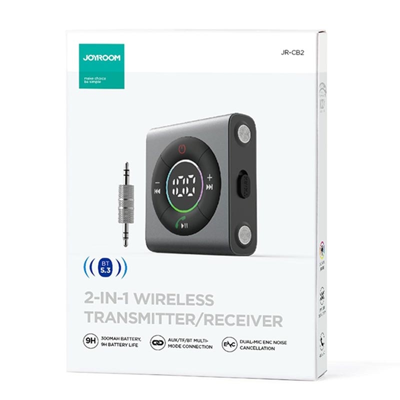 Joyroom JR-CB2 2-in-1 Bluetooth Audio Transmitter / Receiver