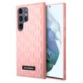 Karl Lagerfeld 3D Monogram Samsung Galaxy S23 Ultra 5G Hybrid Case - Pink