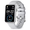 Ksix Tube Smartwatch with Heart Rate Monitoring - Grey