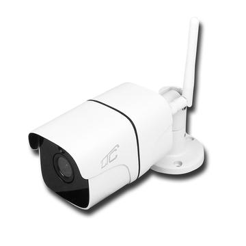 LTC Vision LXKAM38 Bullet Exterior IP Camera w. Alarm Function - PTZ WiFi&LAN, IP66 - White