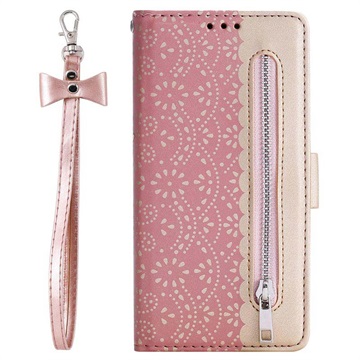 Lace Pattern iPhone 11 Pro Wallet Case