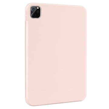 iPad Air 13 (2024)/iPad Pro 12.9 2018/2020/2021/2022 Liquid Silicone Case - Roze