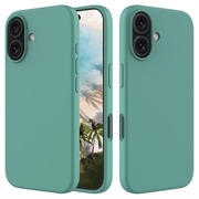 iPhone 16 Liquid Silicone Case - Dark Green