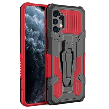 Samsung Galaxy A32 (4G) MechWarrior Project Hybrid Cover - Red / Black