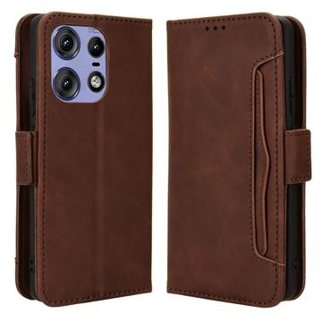 Motorola Edge 50 Pro Cardholder Series Wallet Case - Brown