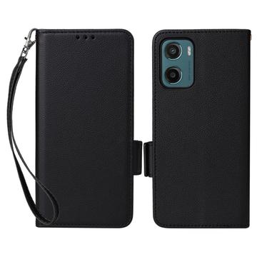 Motorola Moto G05/E15 Wallet Case with Magnetic Closure