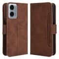 Motorola Moto G34 Cardholder Series Wallet Case - Brown