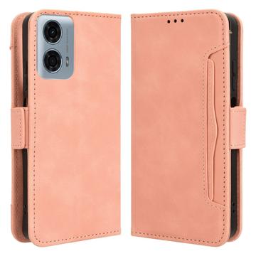 Motorola Moto G34 Cardholder Series Wallet Case - Pink