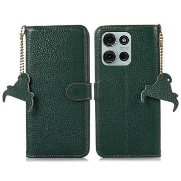 Motorola Moto G75 Wallet Leather Case with RFID