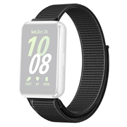 Samsung Galaxy Fit3 Nylon Strap with Velcro Closure - Black