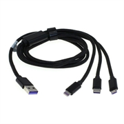 Câble USB-A / USB-C Samsung EP-DG930MBEGWW - 2 Pcs.