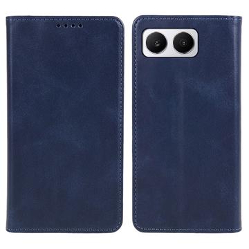 OnePlus Nord 4 Wallet Case with Magnetic Closure - Calf Texture - Blue