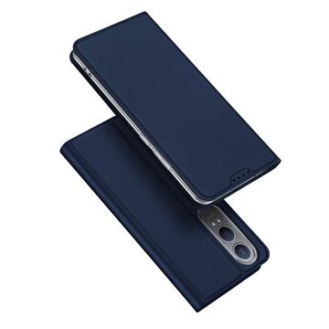 OnePlus Nord CE4 Lite/Oppo K12x Dux Ducis Skin Pro Flip Case - Blue