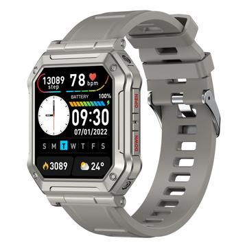 Outdoor Sports IP68 Waterproof Smartwatch - 1.91" - Grey