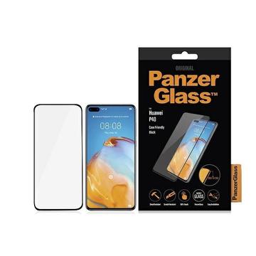 Huawei P40 PanzerGlass Case Friendly Tempered Glass Screen Protector - Black Edge