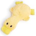 Plush Duck Squeaky Dog Toy - Yellow