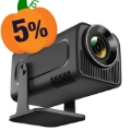 Premium Portable Full HD Projector HY320 - Android 11, 300ANSI (Open Box - Bulk Satisfactory)