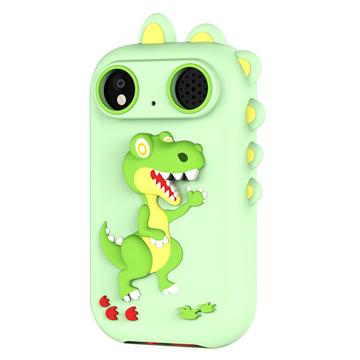 Q13 Kids Learning Toy with Camera And Games - Green Dinosaur