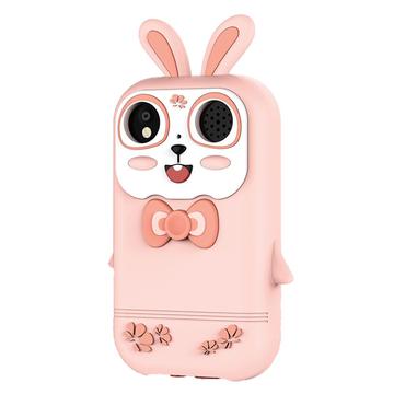 Q13 Kids Learning Toy with Camera And Games - Pink Rabbit