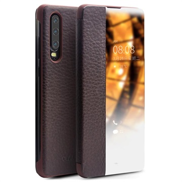 Qialino Smart View Huawei P30 Flip Leather Case