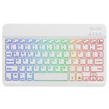 RGB-030 10-Inch Wireless Bluetooth Keyboard with RGB Backlight