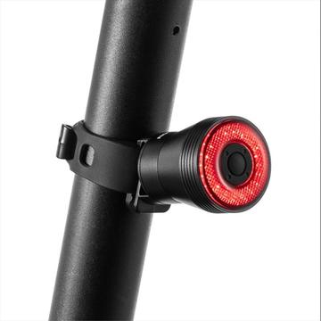 ROCKBROS Q5 Dual Bracket Smart Bicycle Brake Light Bike Taillight Sensor Auto Waterproof LED Cycling Light Bike Rear Light - Black