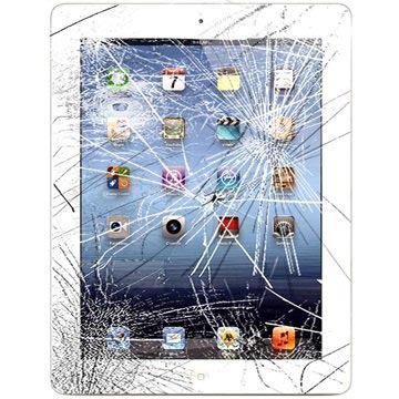 iPad 4 Display Glass & Touch Screen Repair - White