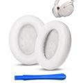 Replacement Earpads for Bose QuietComfort Ultra - with Installation Tool - White