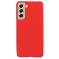 Samsung Galaxy S21 FE 5G Rubberized Plastic Case - Red