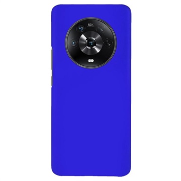 Honor Magic4 Rubberized Plastic Case - Blue