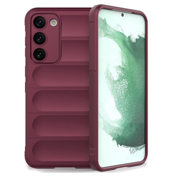 Rugged Series Samsung Galaxy S23 5G TPU Case - Wine Red