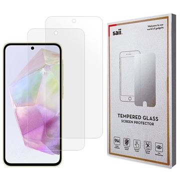 Samsung Galaxy A35 Saii 3D Premium Tempered Glass Screen Protector - 2 Pcs.