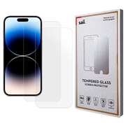 iPhone 15 Pro Saii 3D Premium Tempered Glass Screen Protector - 2 Pcs.