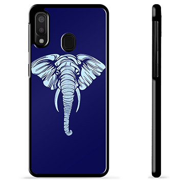 Samsung Galaxy A20e Protective Cover - Elephant