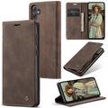 Samsung Galaxy A35 Caseme 013 Series Wallet Case - Coffee