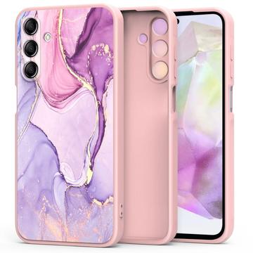 Samsung Galaxy A35 Tech-Protect Icon Silicone Case - Marble