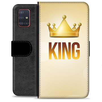 Samsung Galaxy A51 Premium Wallet Case - King