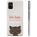 Samsung Galaxy A51 TPU Case - Angry Cat